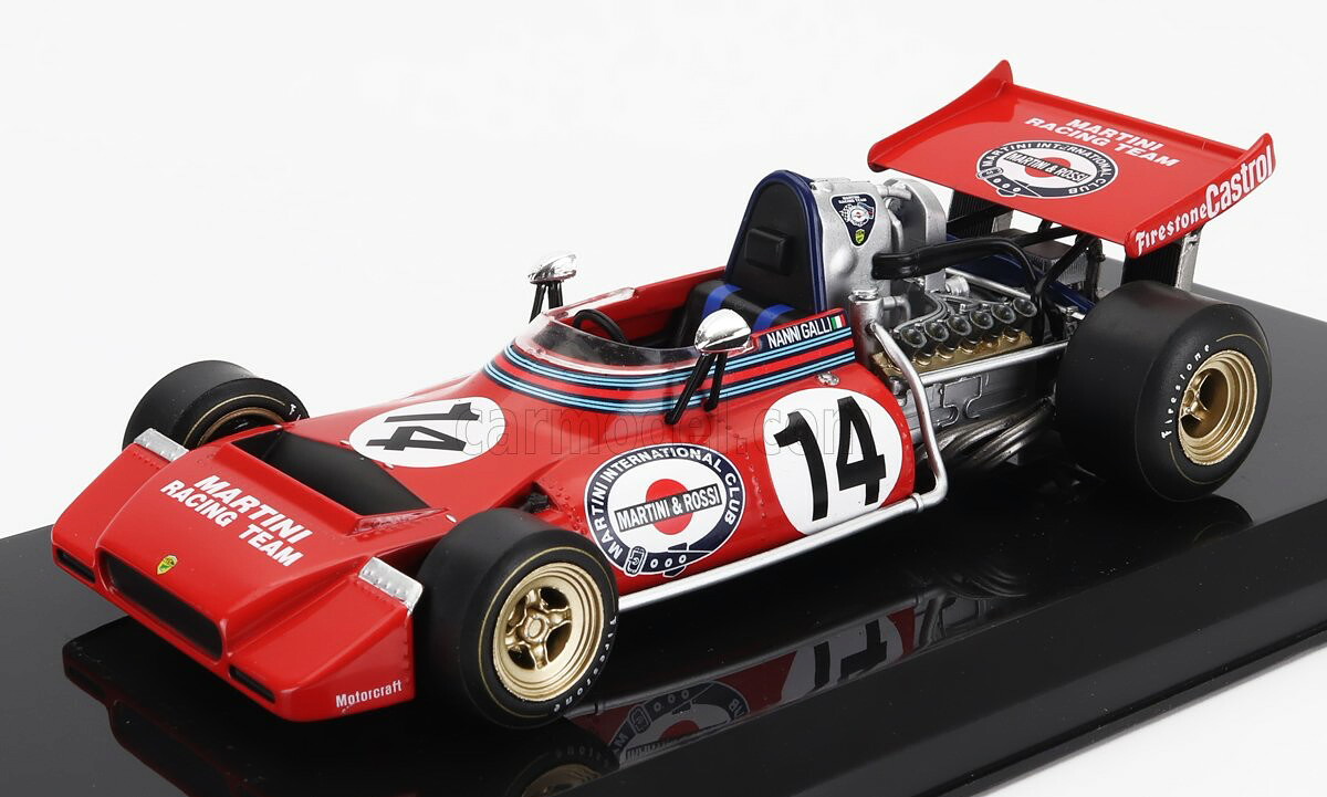 エディコラ 1/24 テクノ F1 PA123 チーム マルティニ レーシング #14 1972 NANNI GALLI ショーケース付き EDICOLA 1/24 TECNO F1 PA123 TEAM MARTINI RACING N14 SEASON 1972 NANNI GALLI WITH SHOWCASE