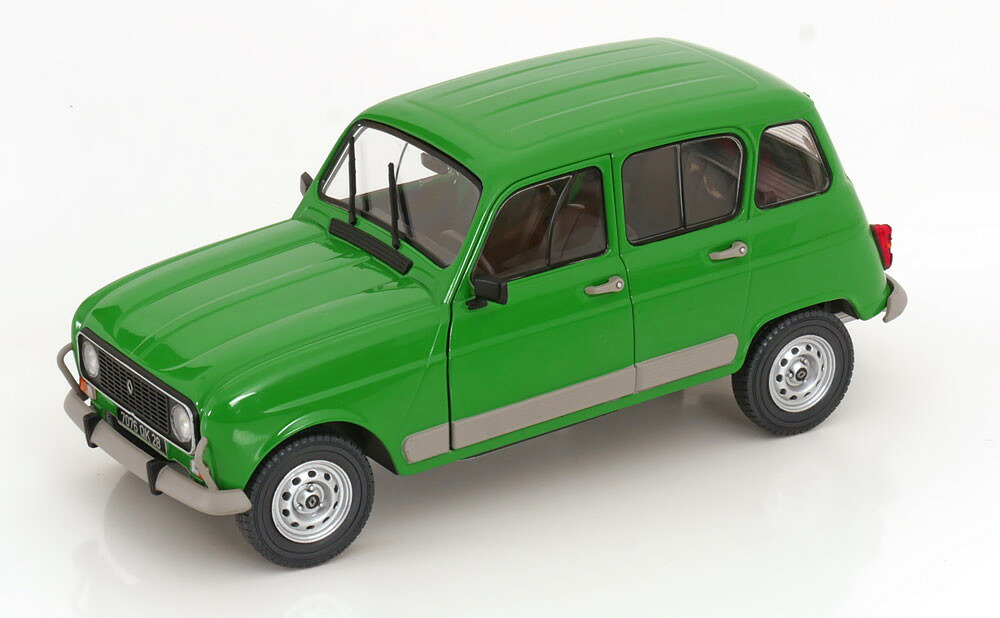 ソリド 1/18 ルノー 4L GTL 1978 グリーン/グレー 開閉 Solido 1:18 Renault 4L GTL 1978 green/grey