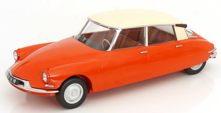 ノレブ 1/12 シトロエン ID 19 1957 オレンジ色 皮膚軟化剤\u003cBR\u003eNorev 1:12 Citroen ID 19 1957 orange creme