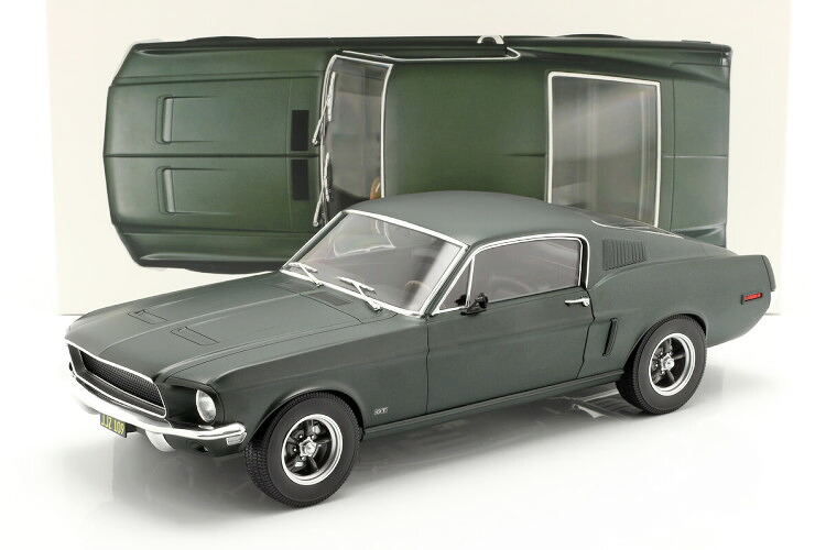 ノレブ 1/12 フォード マスタング ファストバック 1968 サテン グリーン メタリック NOREV 1:12 Ford Mustang Fastback 1968 Satin Green metallic