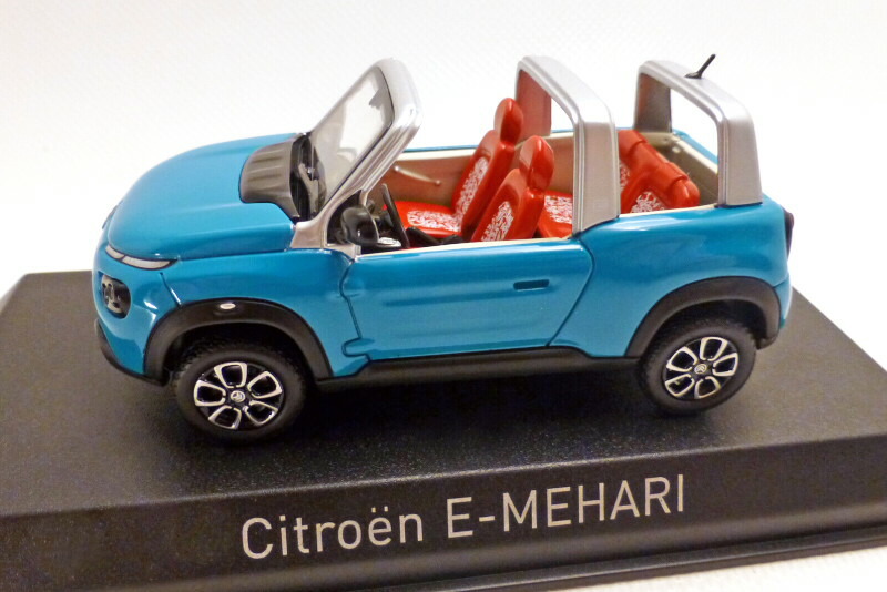ノレブ 1/43 シトロエン Eメアリ 2016 ブルー Norev 1:43 CITROEN E-Mehari 2016 blue