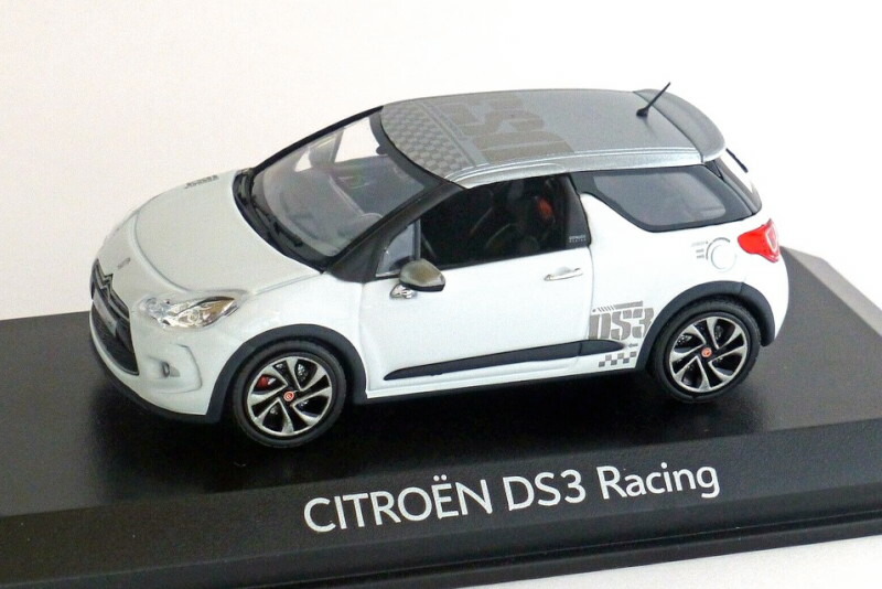 ノレブ 1/43 シトロエン DS 3 レーシング 2010 ホワイト/グレー Norev 1:43 Citroen DS 3 RACING 2010 white/gray