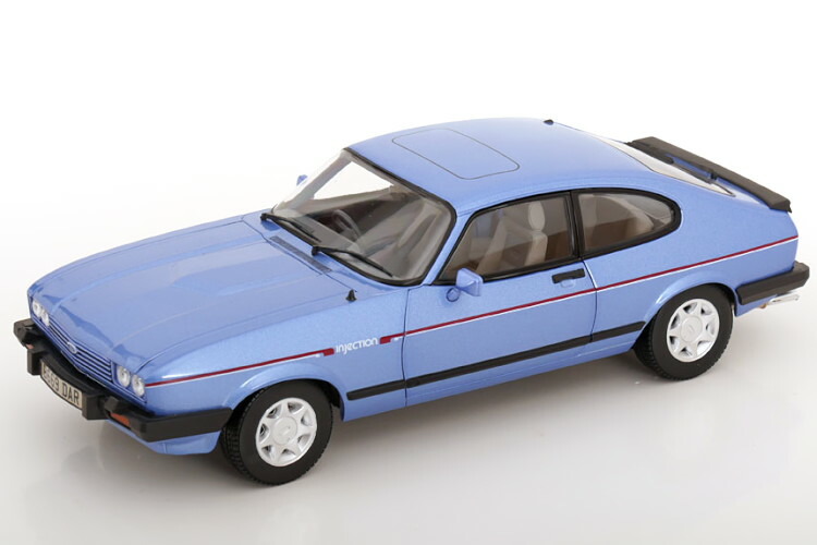 ノレブ 1/18 フォード カプリ MK3 2.8 インジェクション 右ハンドル 1984 ブルーメタリック 開閉Norev 1:18 Ford Capri MK III 2 8 Injektion RHD 1984 bluemetallic|Reowide モデルカー カタログ SHOP