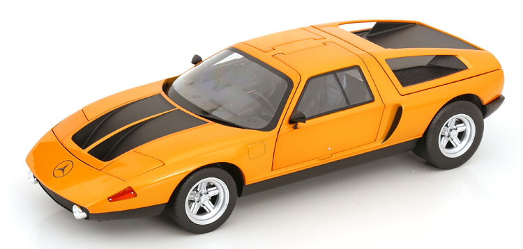 ノレブ 1/18 メルセデス C111/2 1970 オレンジメタリック 黒いこと 開閉Norev 1:18 Mercedes C111/2 1970 orange-metallic black