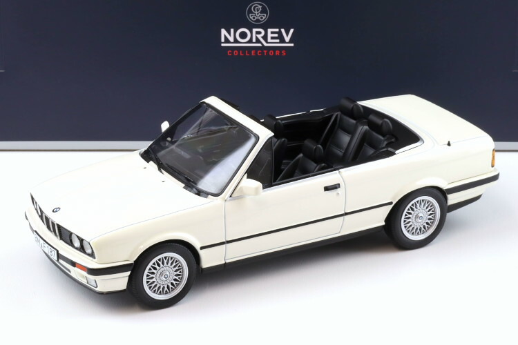 ノレブ 1/18 BMW 325i E30 カブリオレ 1991 アルピンホワイトNOREV 1:18 BMW 325i E30 Cabriolet 1991 Alpine white
