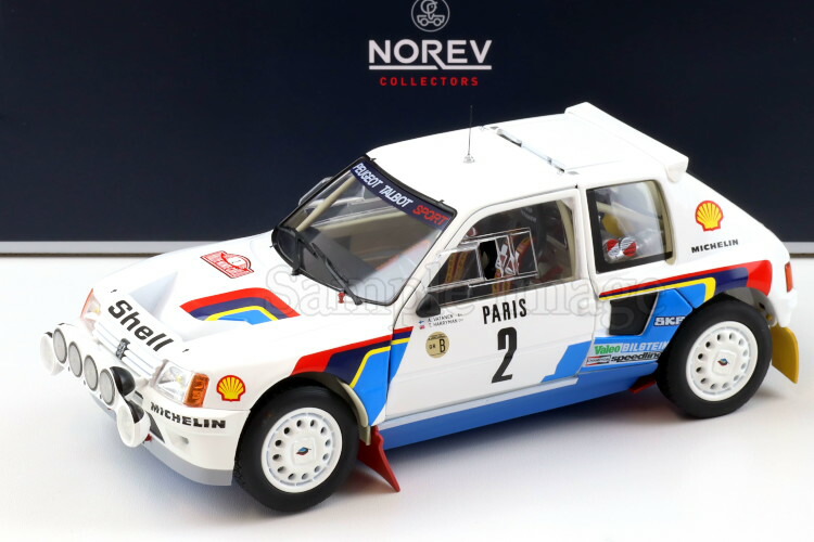 楽天市場】ノレブ 1/18 プジョー205 T16 No.8 ラリー