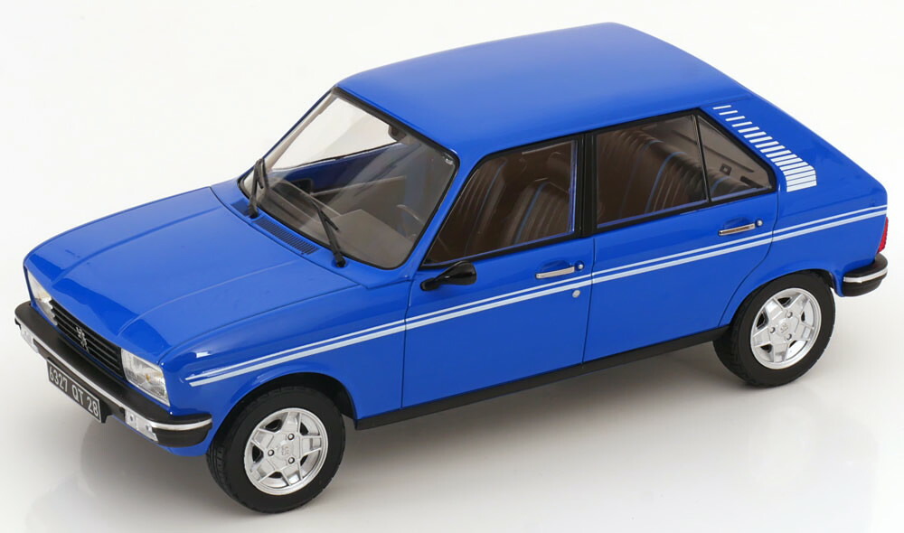 ノレブ 1/18 プジョー 104 S 1981 ブルー/ホワイト Norev 1:18 Peugeot 104 S 1981 blue/white