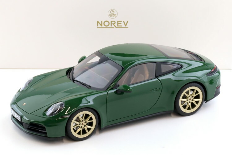 ノレブ 1/18 ポルシェ 911 992.2 カレラ クーペ 2024 アイリッシュグリーン 200台限定 開閉Norev 1:18 Porsche 911 992.2 Carrera Coupe 2024 Irish green Limited 200 pcs|Reowide モデルカー カタログ SHOP
