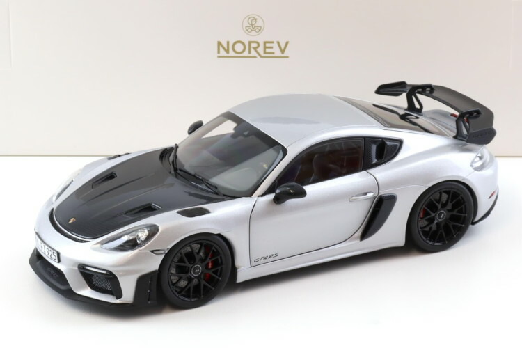 【10/1まで ハッピー】ノレブ 1/18 ポルシェ ケイマンGT4 RS 187250-1.jpg