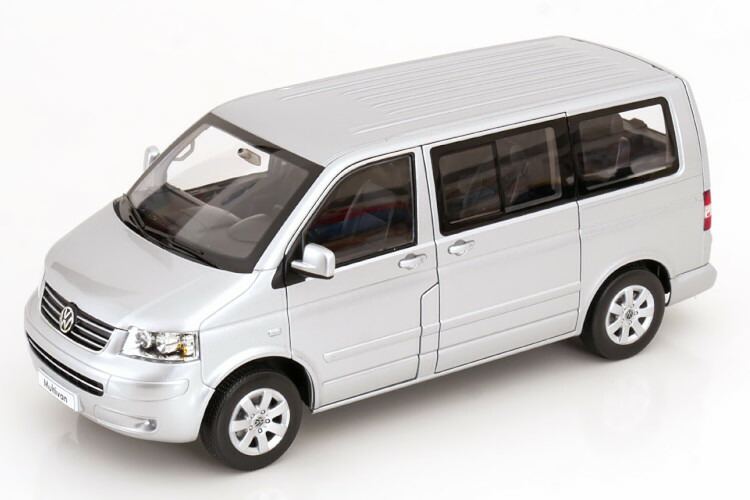 【楽天市場】ノレブ 1/18 フォルクスワーゲン T5 マルチバン 2003 シルバー 開閉Norev 1:18 VW T5 Multivan ...