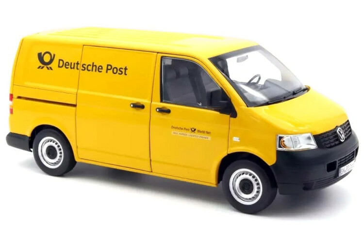 ノレブ 1/18 フォルクスワーゲン トランス状態ボーイ 2003 郵便受け 黄色 開閉Norev 1:18 Volkswagen Transporter 2003 Post Yellow