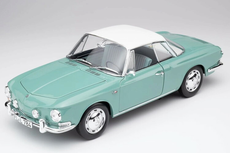 ノレブ 1/18 フォルクスワーゲン VW カルマンギア 1500 印字機 34 1961 パシフィック緑であること 1000台押さえる 開閉Norev 1:18 Volkswagen VW Karmann Ghia 1500 type 34 year 1961 pacific green Limited 1000 pcs