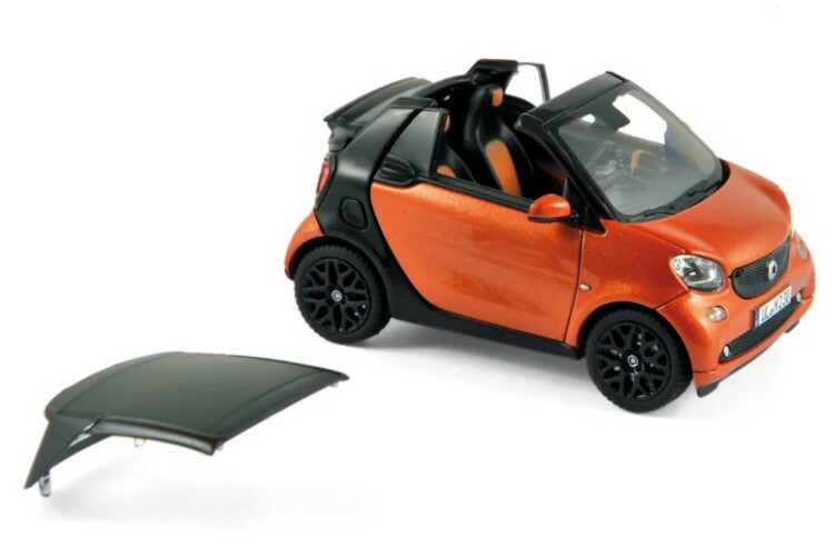 楽天市場】ノレブ 1/18 スマート フォーフォー 2015 ブラック ブルー