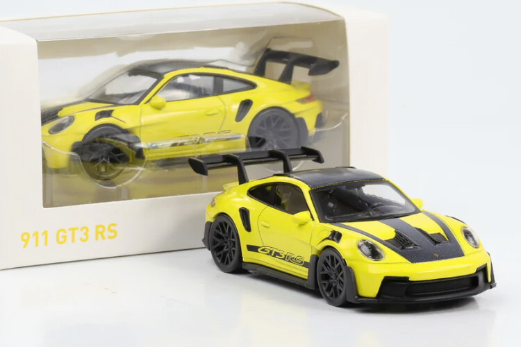 ノレブ 1/43 ポルシェ 911 GT3 RS クーペ 2022 イエロー/ブラック ジェットカー Norev 1:43 Porsche 911 GT3 RS COUPE 2022 yellow/black Jet car