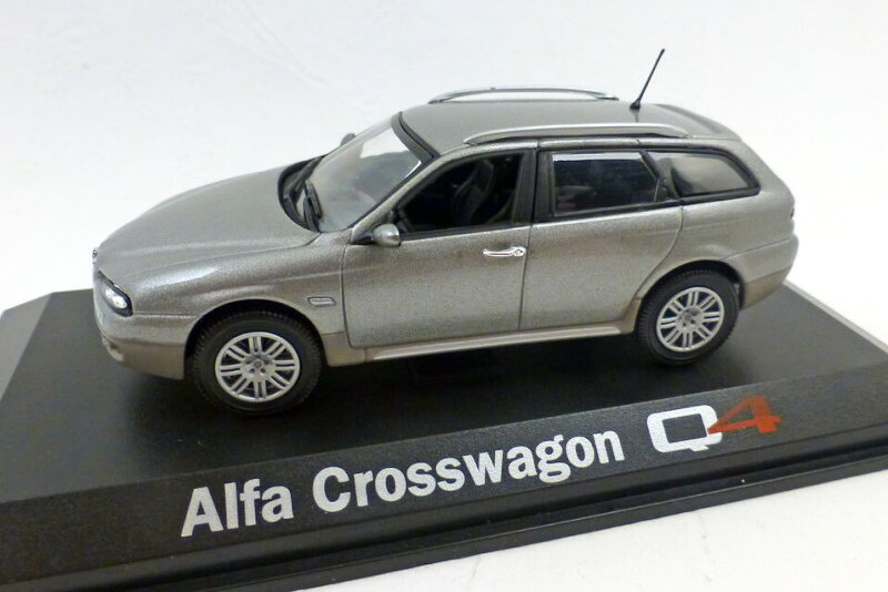ノレブ 1/43 アルファロメオ クロスワゴン Q4 2000 グレーメットNorev 1:43 Alfa Romeo Crosswagon Q4 2000 gray met|Reowide モデルカー カタログ SHOP