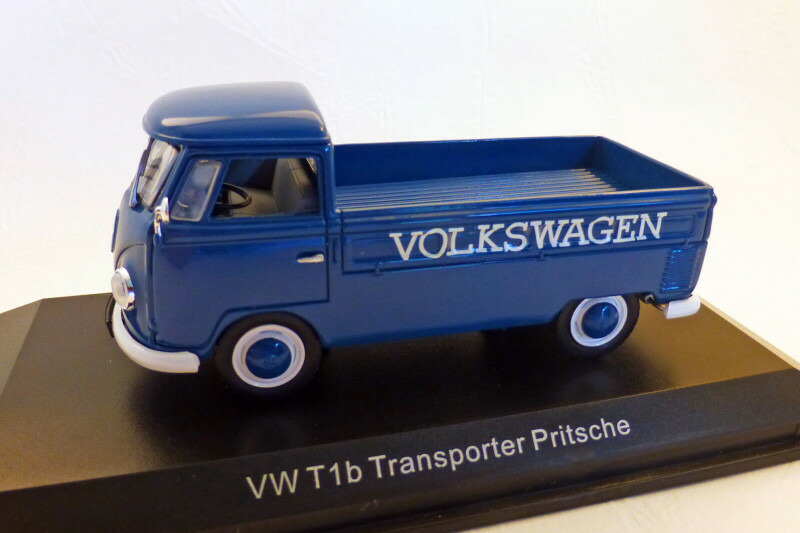 ノレブ 1/43 フォルクスワーゲン バス T1b トランスポータープラットフォーム 1967 ブルー Norev 1:43 VW Bus T1b TRANSPORTER PLATFORM 1967 BLUE