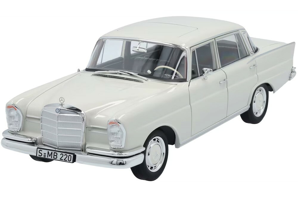 ベンツ特注 ノレブ 1/18 メルセデス ベンツ 220 S W111 1959 白いこと/薄墨色NOREV 1:18 Mercedes Benz 220 S W111 1959 white/grey