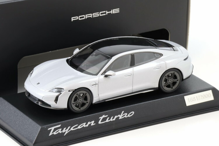 世界800台限定・非売品】ポルシェ タイカン L-BANK特注 1/43 世界800台