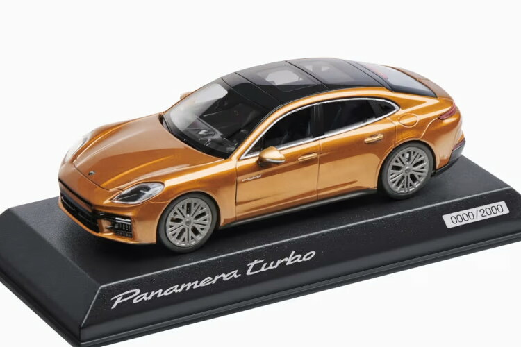 ポルシェ特注 ノレブ 1/43 ポルシェ パナメーラ ターボ E-ハイブリッド G3 マデイラ ゴールドメタリック 2000台限定NOREV 1:43 Porsche Panamera Turbo E-Hybrid (G3) Madeira gold metallic Limited 2000 pcs｜Reowide モデルカー カタログ SHOP 16,644円