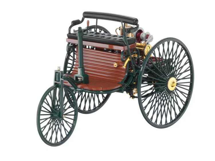 ベンツ特注 ノレブ 1/18 メルセデス・ベンツ 専売特許 モーターワーゲン 1886 緑であることNOREV 1:18 Mercedes-Benz Patent Motorwagen built インチ 1886 green