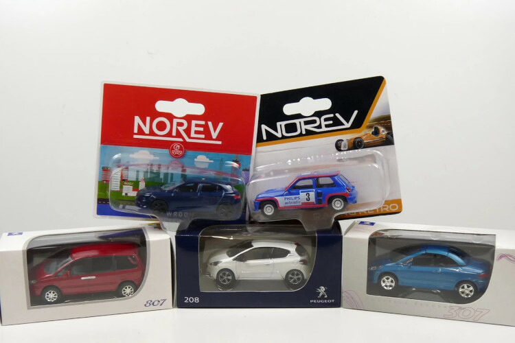 ノレブ 1/64 プジョー 307/208/807 ルノー 5 Turbo/Megane 5台仕掛けるNOREV 1:64 Peugeot 307/208/807 Renault 5 Turbo/Megane Set of 5 おもちゃ-車-ミニカー・トイカー