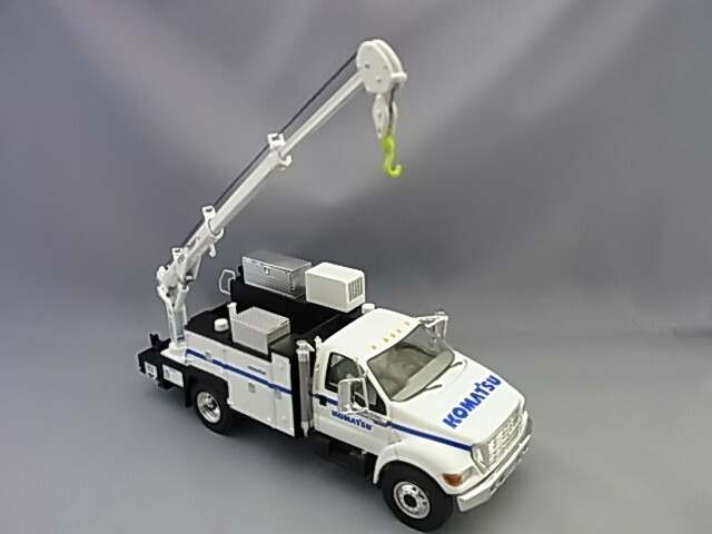 小松製作所 1/34 コマツ メンテナンスカー フォード F-650 Komatsu 1:34 komatsu maintenance car FORD F-650