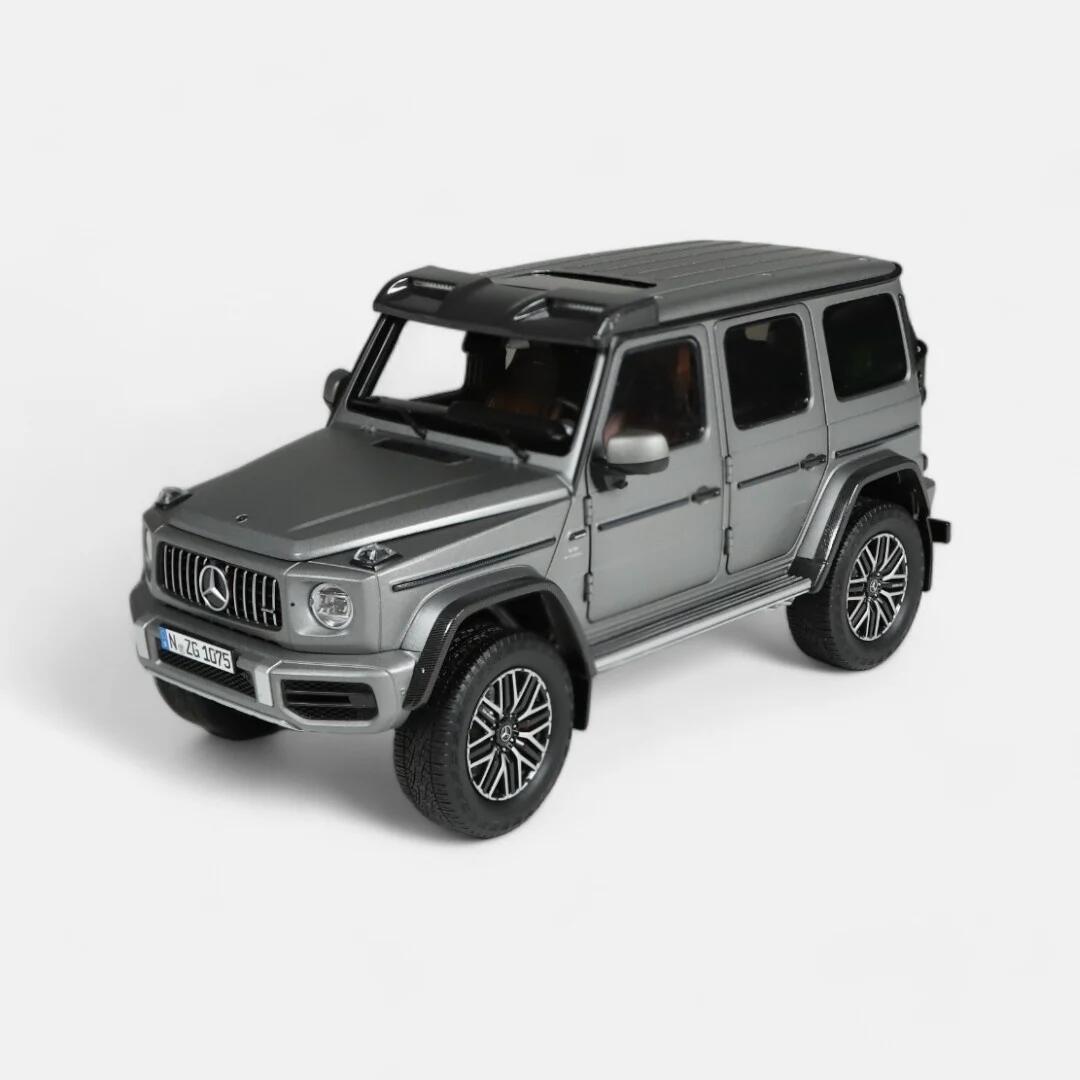 NZG 1/18 メルセデス ベンツ G63/W463 4x4 AMG スタンダード 2023 プラチナマグノ 開閉NZG 1:18 Mercedes Benz G63/W463 4x4 AMG Standard 2023 platinum magno|Reowide モデルカー カタログ SHOP