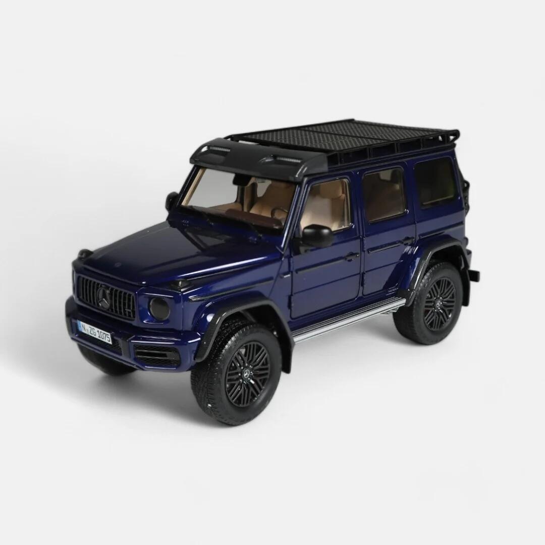 NZG 1/18 メルセデス ベンツ G63/W463 4x4 AMG オフロード 2023 ミスティックブルー 開閉 NZG 1:18 Mercedes Benz G63/W463 4x4 AMG Off road 2023 mystic blue