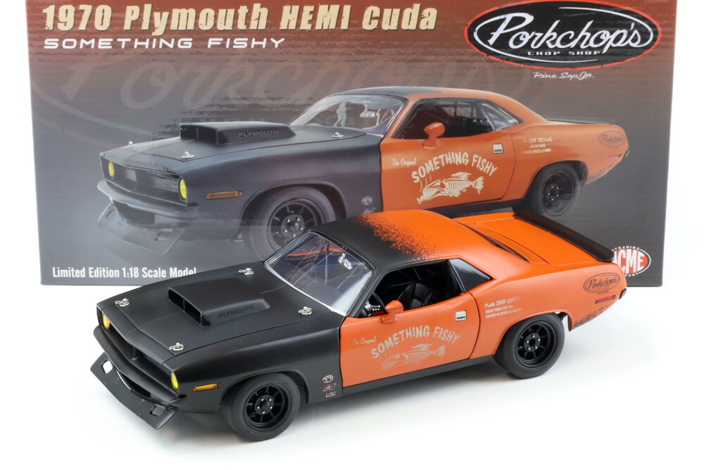 696台限定 1/18 ACME プリマス バラクーダ 1970 ヘミ クーダ 696台限定 1/18 ACME プリマス バラクーダ 1970 ヘミ クーダ