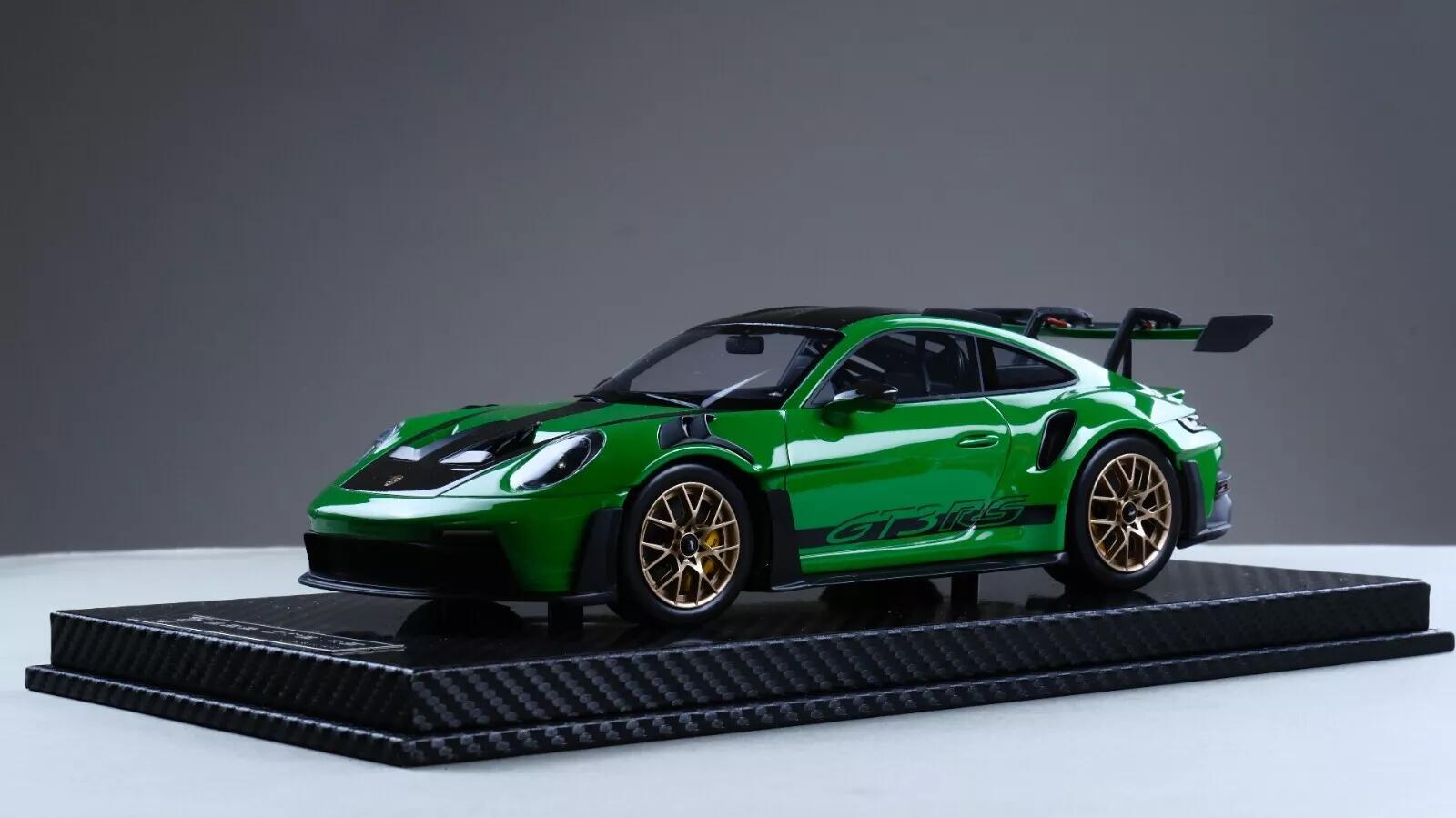 楽天市場】AI モデル 1/18 ポルシェ 992 GT3 RS グレイシャー