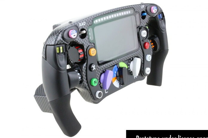 HC モデル 1/2 マクラーレン MCL60 フォーミュラ 1 2023 ステアリング ホイール マクラーレン F1 チーム ランド ノリス #4/オスカー ピアストリ #81 HC Models 1:2 McLaren MCL60 Formula 1 2023 steering wheel McLaren Formula 1 Team L.Norris #4/O.Piastri #81