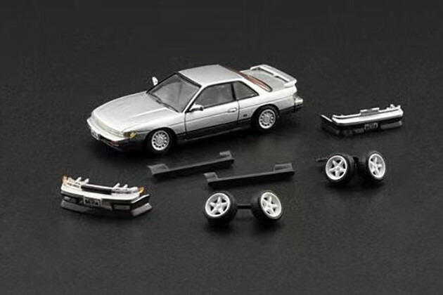 BM Creations 1/64 日産 シルビア 180SX ダイキャストカー