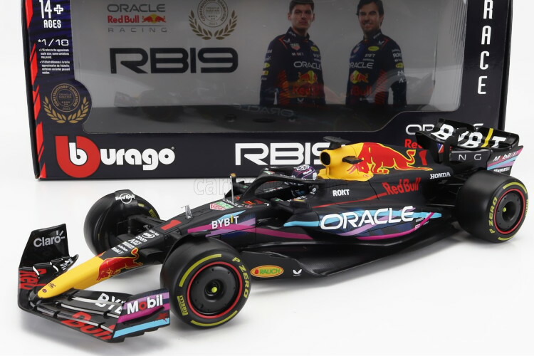 楽天市場】ブラーゴ 1/18 レッドブル F1 RB19 チーム オラクル