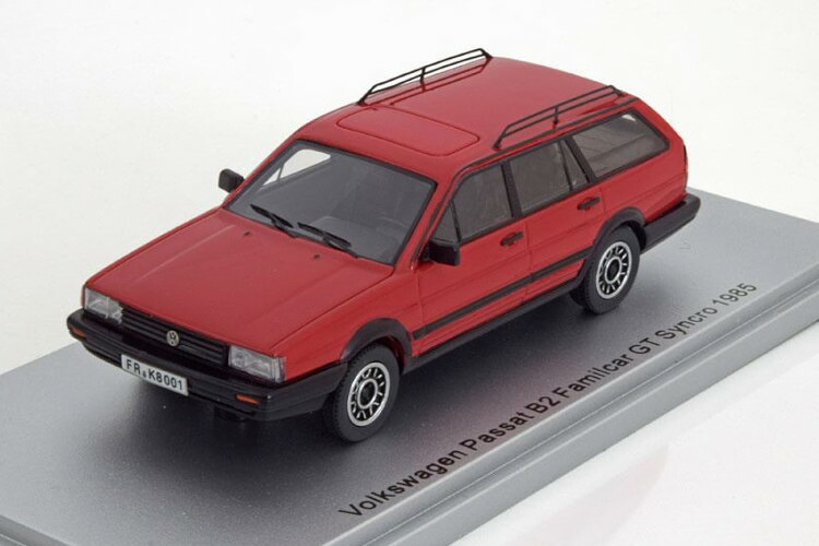 ケス 1/43 フォルクスワーゲン パサート B2 2.0i シンクロ 1985 レッド 250台限定Kess 1:43 VW Volkswagen Passat B2 2.0i Syncro 1985 red Limited Edition 250 pcs｜Reowide モデルカー カタログ SHOP