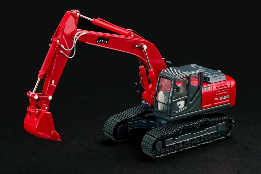 アクティオ 1/50 コベルコ SK200 アクティオレッドaktio 1:50 kobelco SK200 aktio red