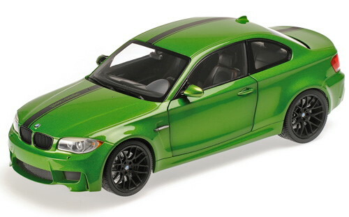 ミニチャンプス 1/18 BMW 1er M クーペ 2011 グリーン 504台限定 Minichamps 1:18 BMW 1er M Coupe 2011 Green limited 504 pcs