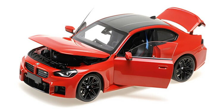 楽天市場】BMW特注 ミニチャンプス 1/18 BMW 2シリーズ M2 クーペ G87