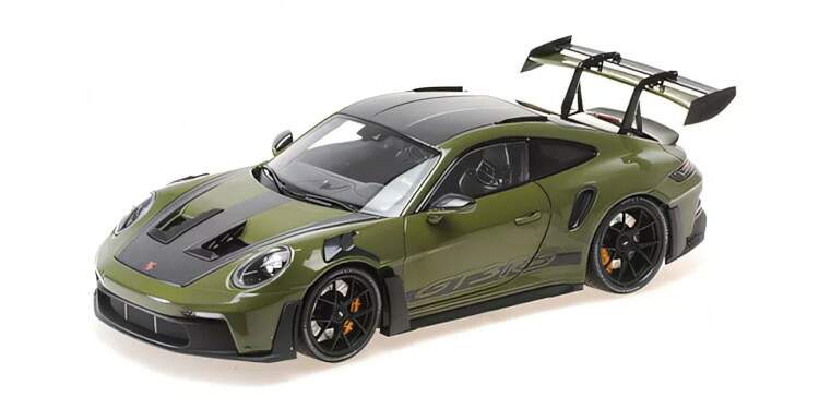 ミニチャンプス 1/18 ポルシェ 911/992 GT3 RS 2024 ナトーオリーブ/ブラックホイール 開閉 Minichamps 1:18 Porsche 911/992 GT3 RS 2024 Nato Olive/Black Wheels 35,620円