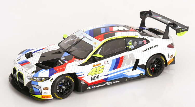 ミニチャンプス 1/18 BMW M4 GT3 Evo #46 2位 バサースト12第四次元 2025 ロッシ/マルチェッロ/ウィーツMinichamps 1:18 BMW M4 GT3 Evo #46 2nd 12h Bathurst 2025