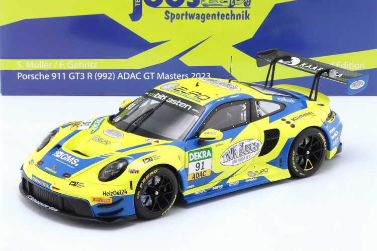 楽天市場】ミニチャンプス 1/18 ポルシェ 911/992 GT3 R #44 10