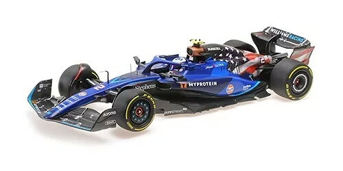 ミニチャンプス 1/18 ウィリアムズ FW45 #2 亜米利加グランプリ F1 2023 置き目鵞鳥 サージェントMinichamps 1:18 Williams FW45 N2 USA GP F1 2023 Logan Sargeant