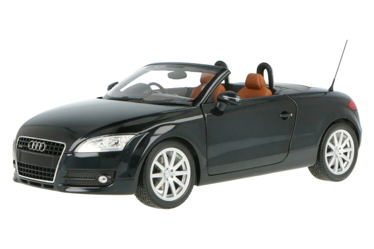 ミニチャンプス 1/18 アウディ TT ロードスター ブラックメタリック 開閉Minichamps 1:18 Audi TT Roadster Black Metallic｜Reowide モデルカー カタログ SHOP