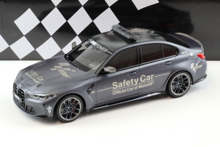 ミニチャンプス 1/18 BMW M3 コンペティション G80 セーフティカー MotoGP 2020 グレーメタリック Minichamps 1:18 BMW M3 Competition G80 Safety Car Moto GP 2020 grey metallic