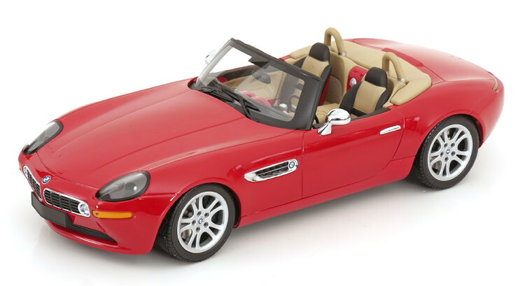 ミニチャンプス 1/18 BMW Z8 読み込むはやりっ子 2000 赤いこと 336台押さえるMinichamps 1:18 BMW Z8 Roadster 2000 red Limited Edition 336 pcs
