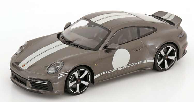 ミニチャンプス 1/18 ポルシェ 911 992 運動競技古典派音楽 2022 グレーメタリック 白いこと 174台押さえるMinichamps 1:18 Porsche 911 992 Sport Classic 2022 grey metallic white Limited Edition 174 pcs