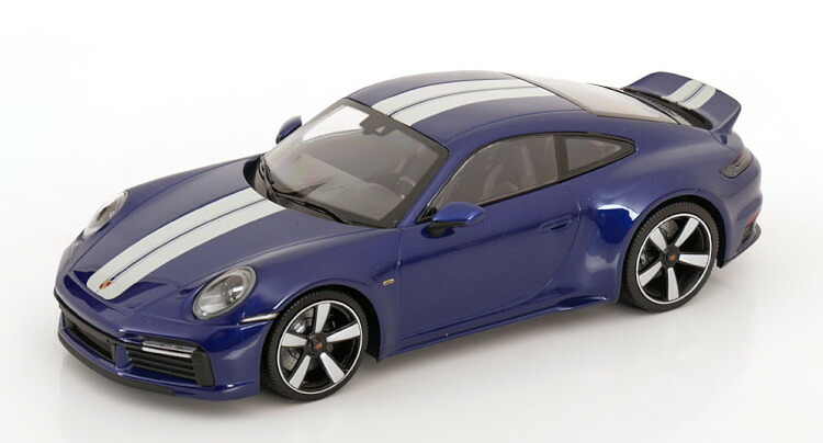 ミニチャンプス 1/18 ポルシェ 911 992 運動競技古典派音楽 2022 ブルーメタリック 162台押さえるMinichamps 1:18 Porsche 911 (992) Sport Classic 2022 bluemetallic Limited 162 pcs