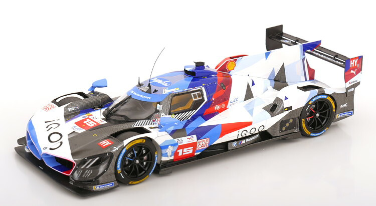 ミニチャンプス 1/18 BMW M 変わり種 V8 LMDH #15 ル・マン24第四次元 2024 マルチェッロ/ヴァントール/ウィットマンMinichamps 1:18 BMW M HYBRID V8 LMDH N15 Le Mans 2024 MARCIELLO / VANTHOOR / WITTMANN