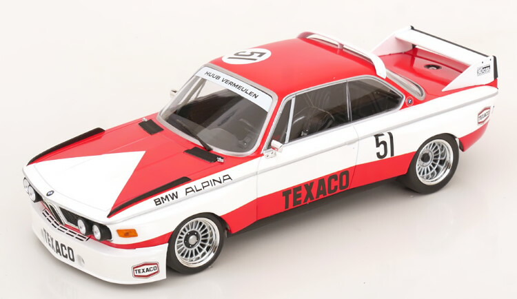 ミニチャンプス 1/18 BMW 3.0 CSL ザンドフールト グランプリ 勝ちえる 1974 フェルミューレン デカール属する 300台押さえるMinichamps 1:18 BMW 3.0 CSL Winner GP Zandvoort 1974 Vermeulen with Decals Limited Edition 300 pcs