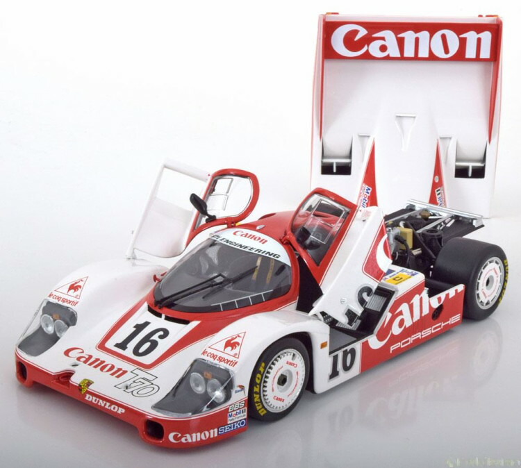 楽天市場】PORSCHE - 956K TEAM CANON RACING N 14 3rd 1000km
