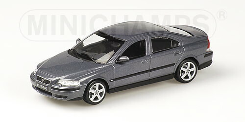 ミニチャンプス 1/43 ボルボ S60 R 2003 グレーメタリックMinichamps 1:43 S 60 R Gray Metallic